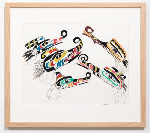 painting by Chief Henry Speck