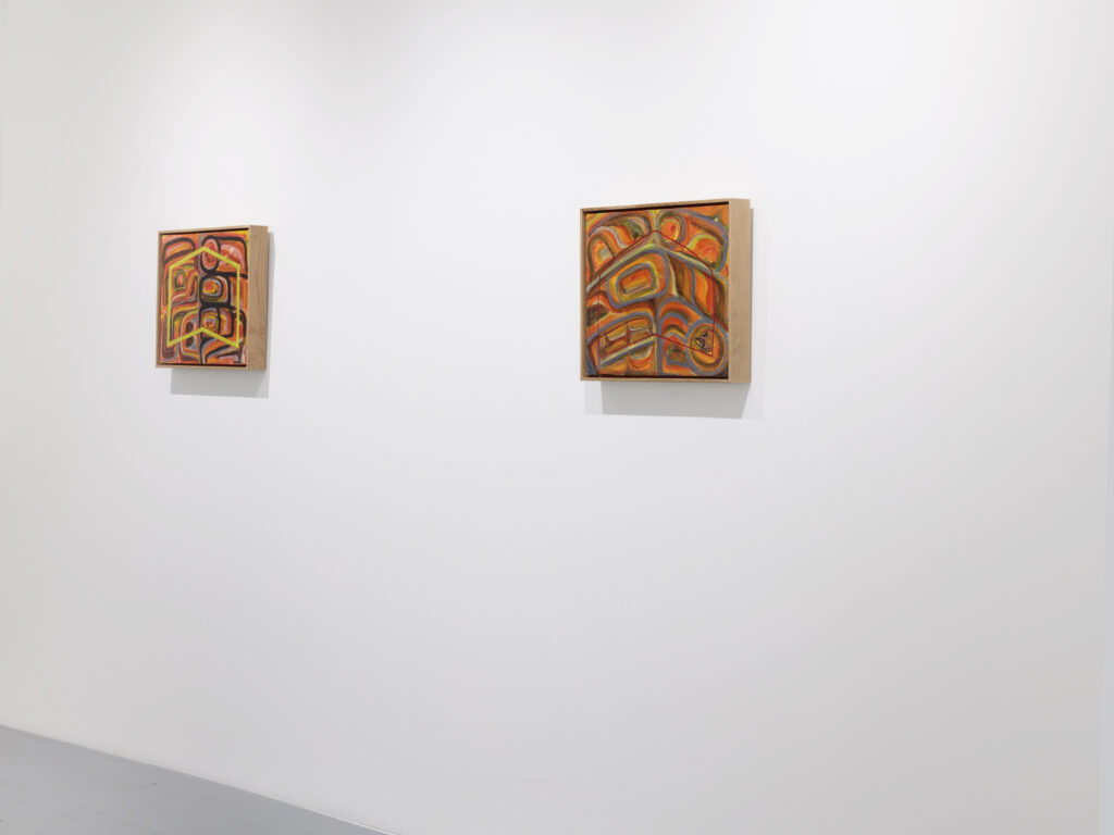 Installation view of Gigaemi Kukwits at Ceremonial/Art Gallery