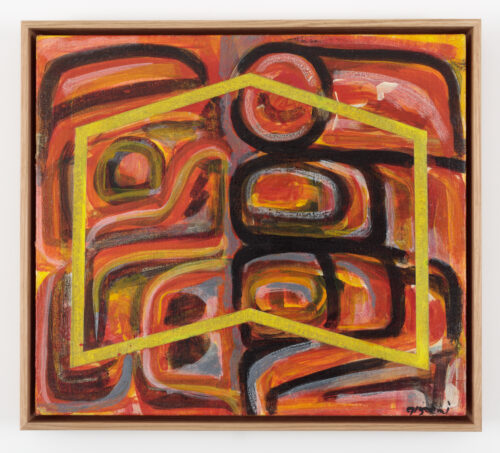 Painting by Gigaemi Kukwits