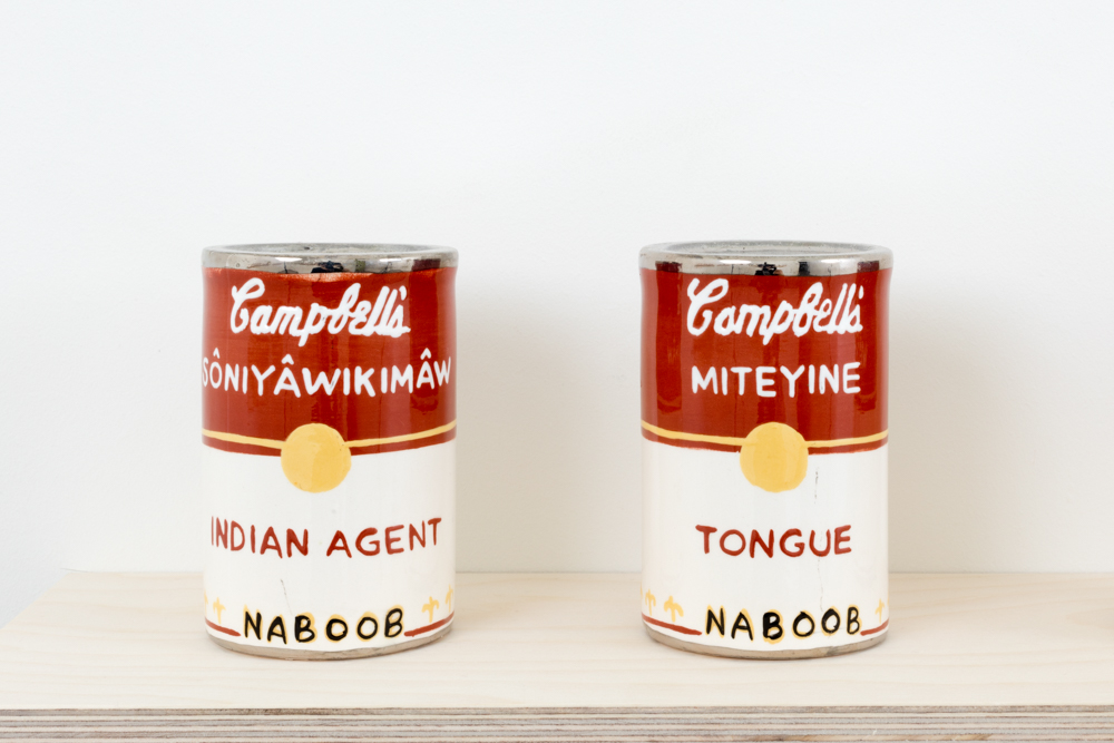 Métis Soup (detail), Indian Agent and Tongue