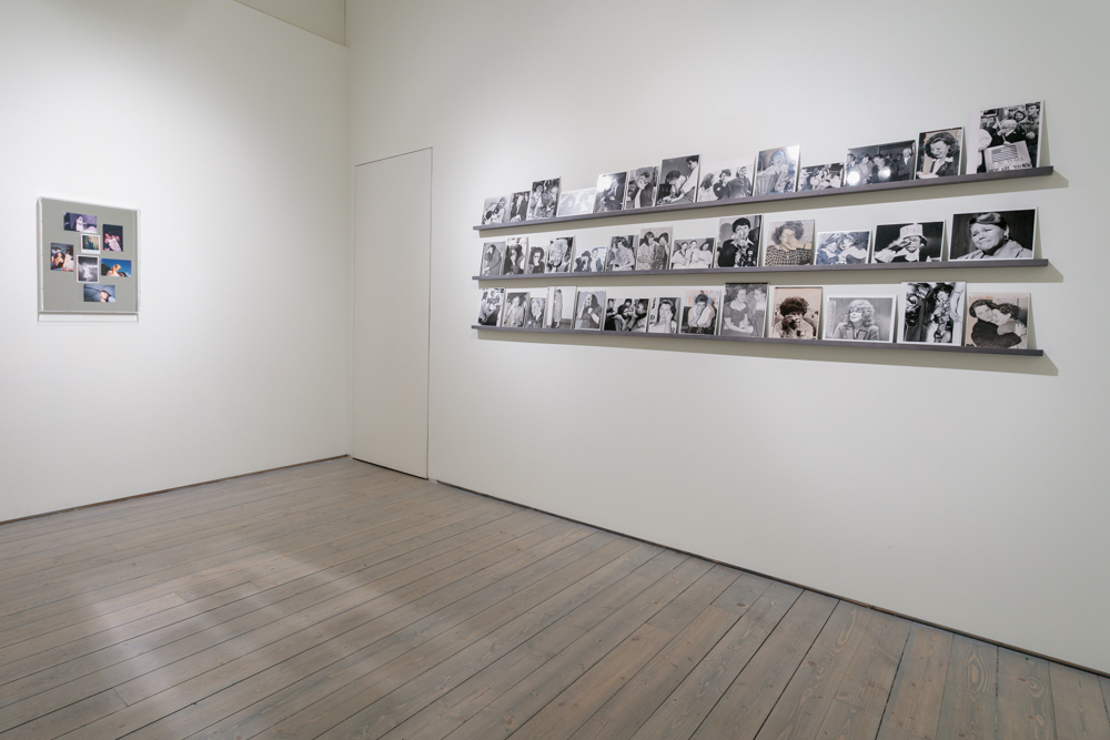Installation view "The light gleams an instant, then it's night once more" 