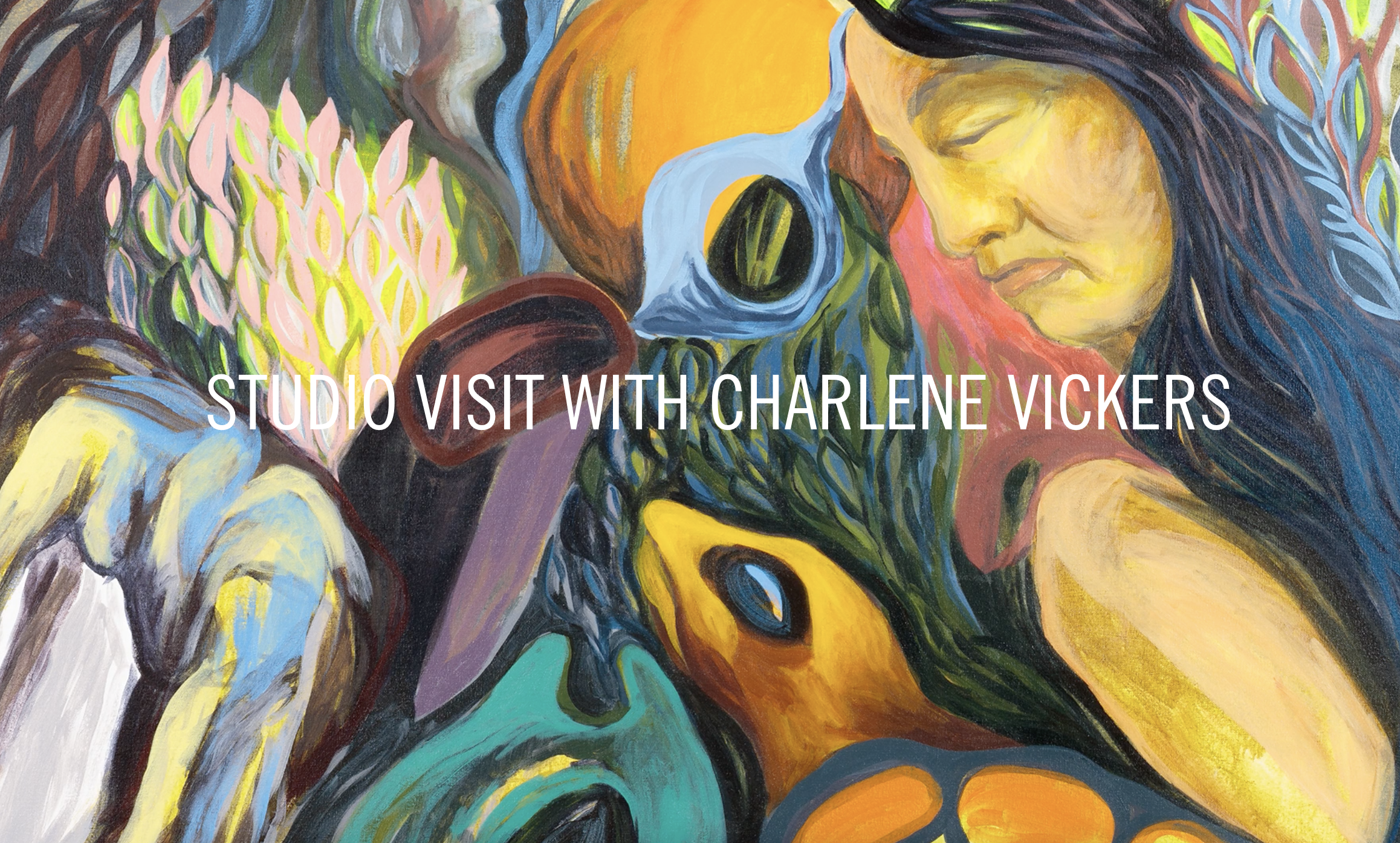 A studio visit with the artist