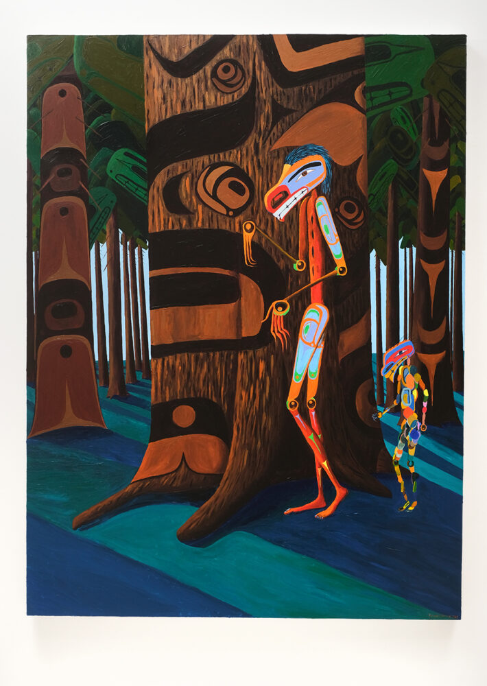 First Nations, Contemporary native artist, Yuxweluptun, Indigenous painting, Native American Art