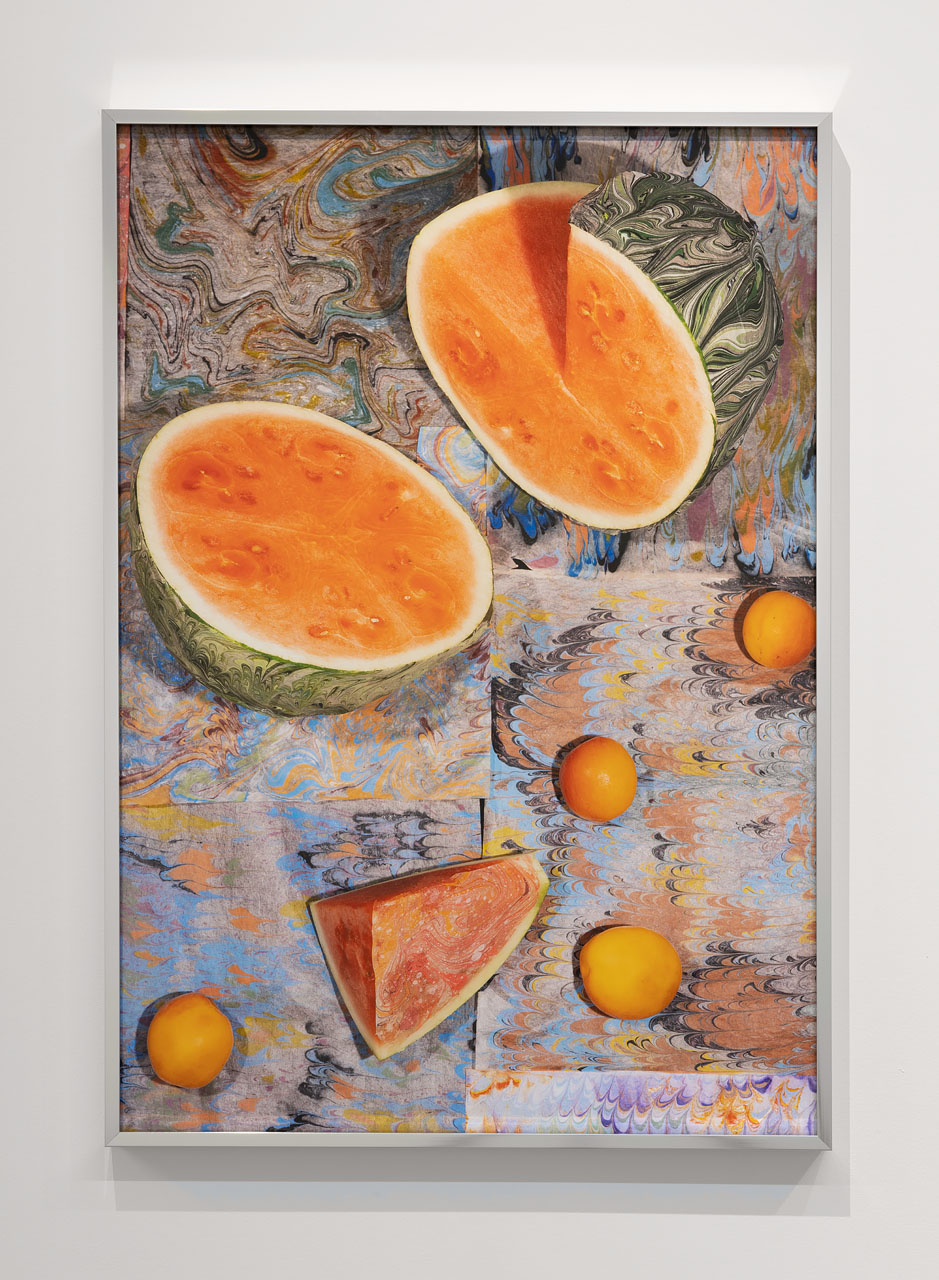 Svava Tergesen, Marbled Watermelon, 2021, Archival pigment print, 21 x 30”, Edition of 5