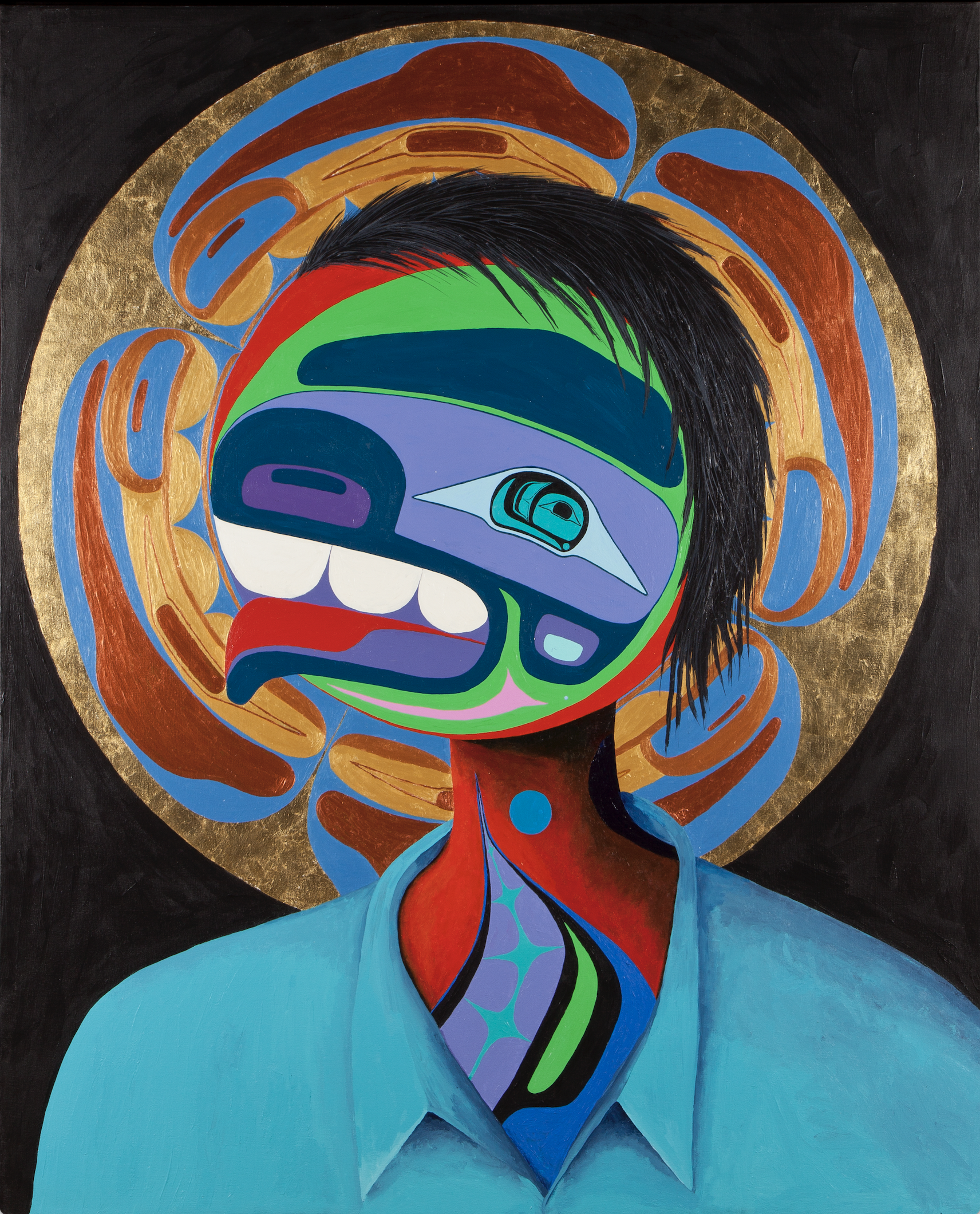 Portrait of a Residential School Child 