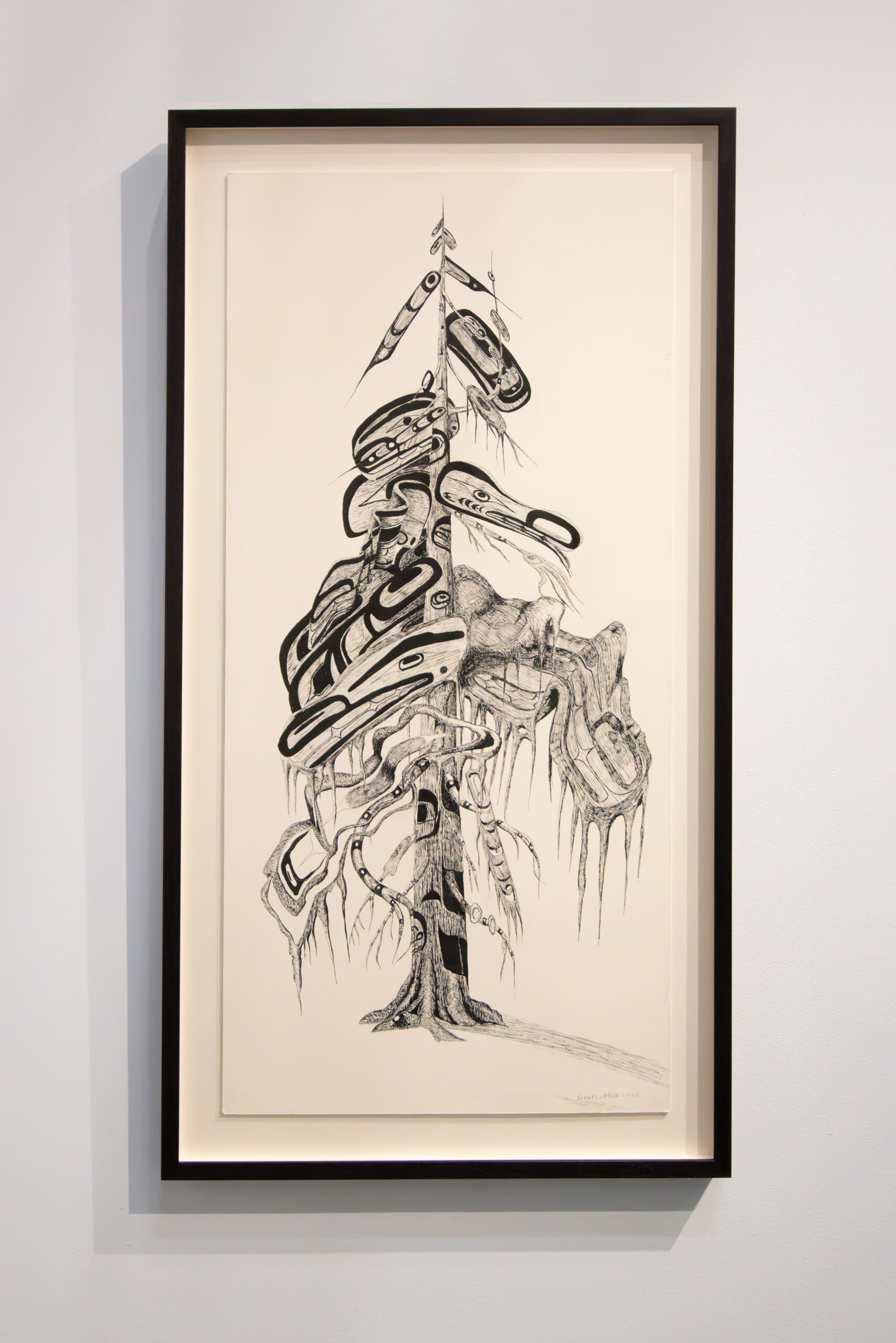 LAWRENCE PAUL YUXWELUPTUN LETS’LO:TSELTUN, TREE STUDY