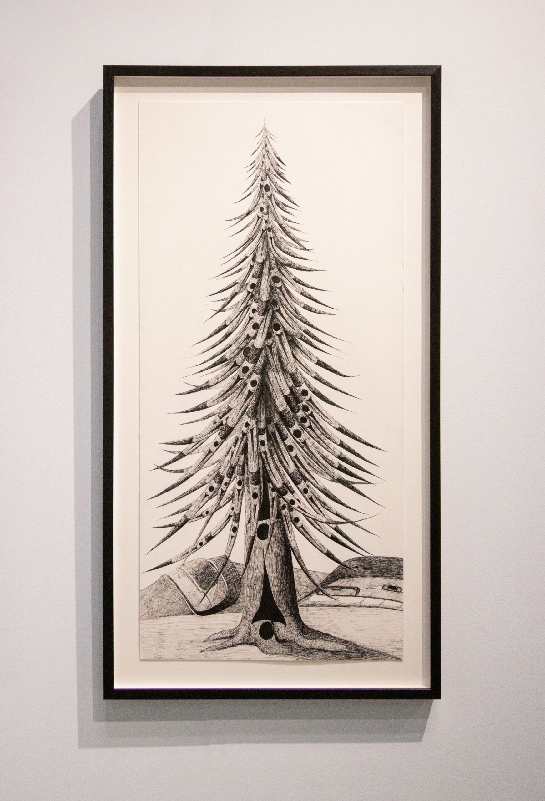 LAWRENCE PAUL YUXWELUPTUN LETS’LO:TSELTUN, TREE STUDY