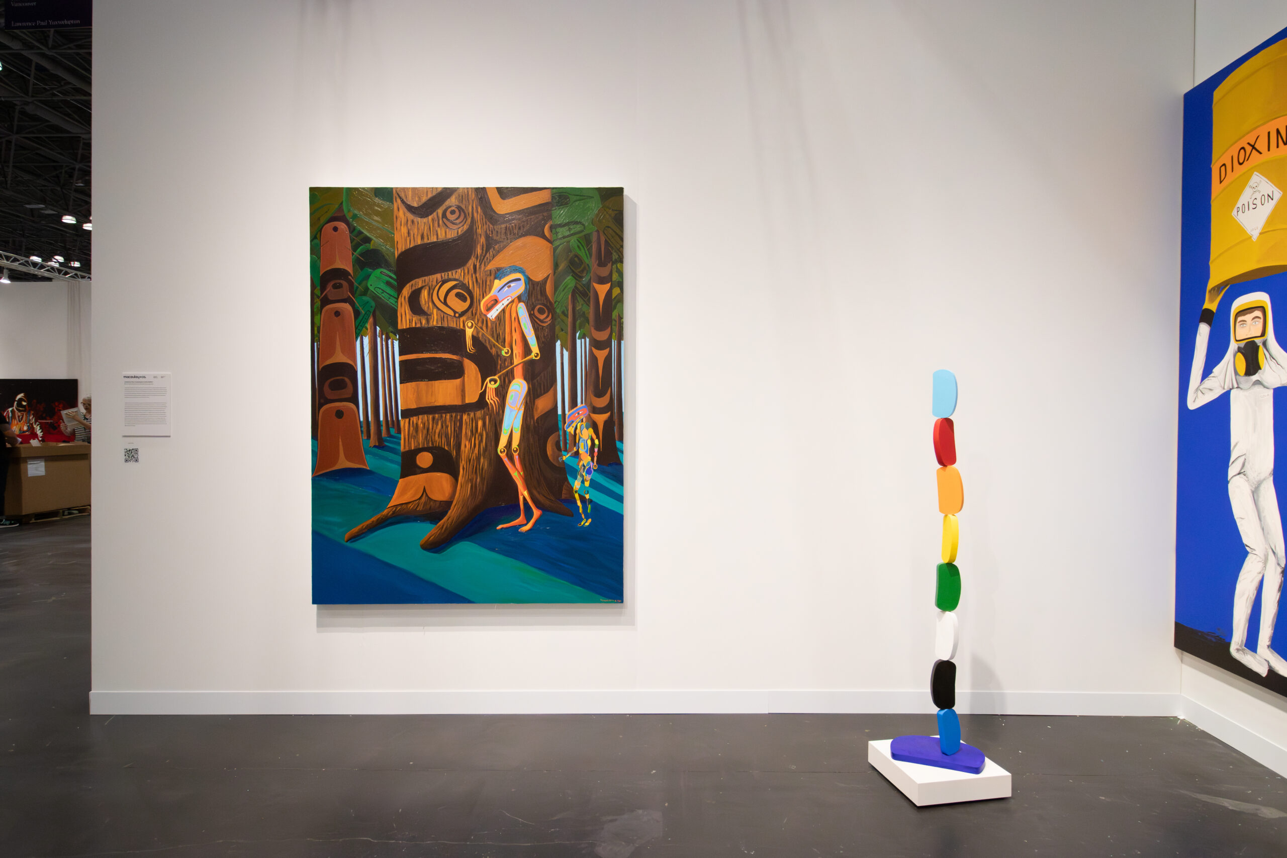 INSTALL VIEW, THE ARMORY, NEW YORK, SEPTEMBER 2023. 