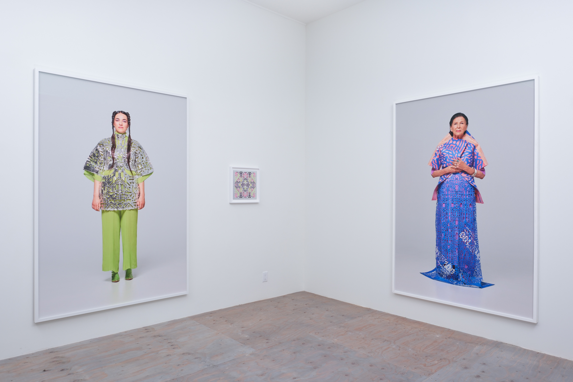 Installation View, Caroline Monnet: Materials of Memory, 2026, Macaulay + Co. 