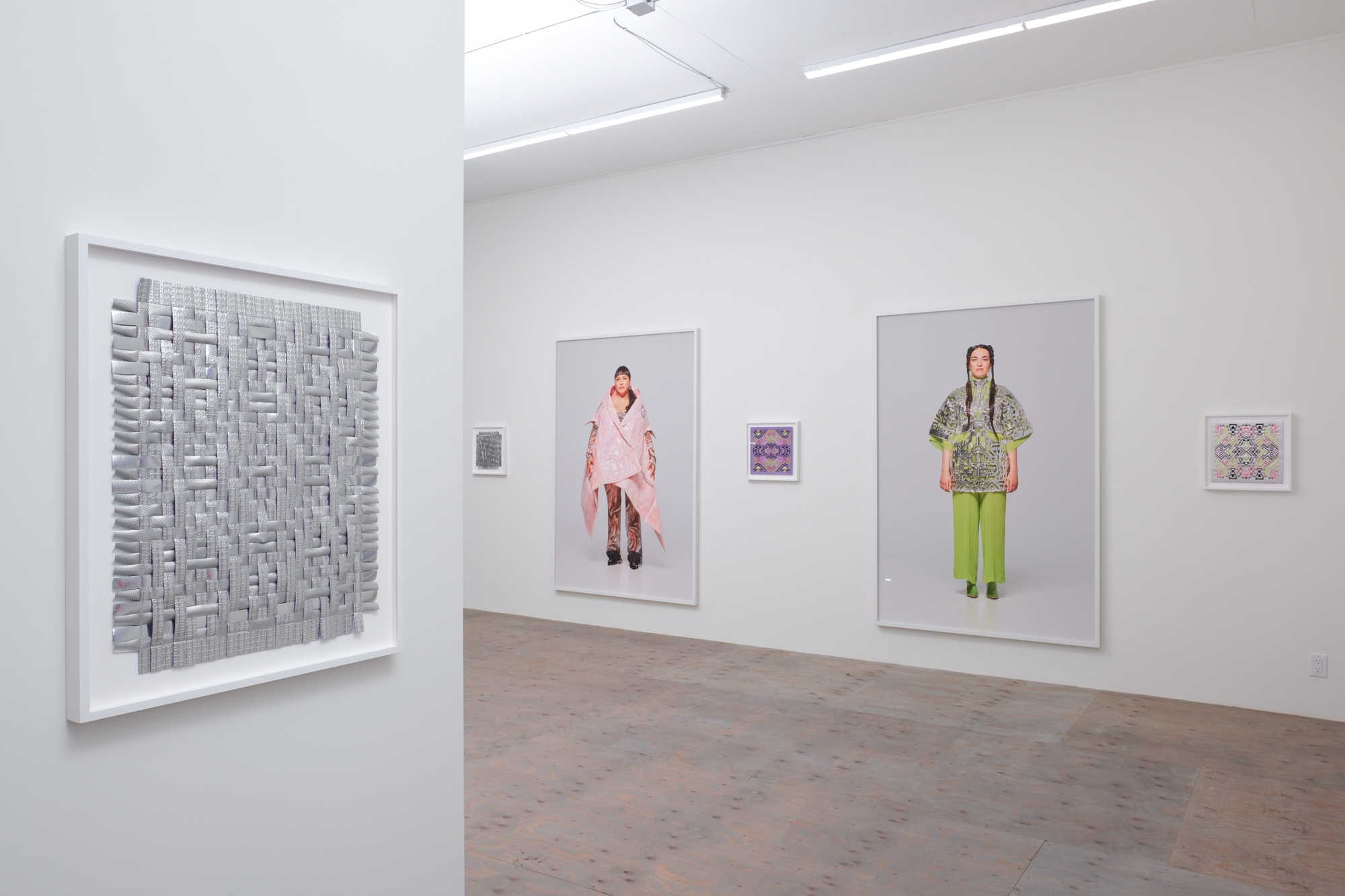 Installation View, Caroline Monnet: Materials of Memory, 2026, Macaulay + Co. 